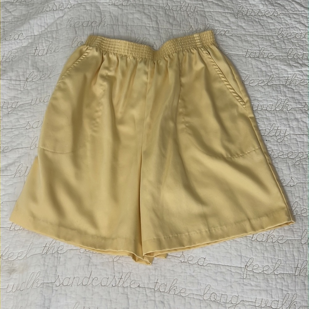 Butter Yellow Shorts